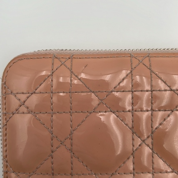 Lady Dior Cannage Zip Wallet - Picture 3 of 16